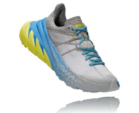 Hoka TenNine All Terrain Trail Homem - Tenis Corrida Trilha Cinzentas Escuro | PT-WKCFMXO